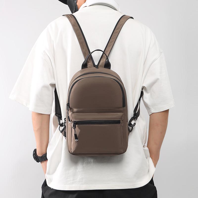 Men's Backpack Multi-Compartment Chest Bag Large Capacity Single Shoulder Bag