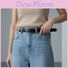 Womens Leather Belt Casual Retro Fashion For Office And Weekend Wear