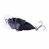 5PCS Floating Popper Hard Lure with Double Triple Hook Artificial Fishing Bait  Freshwater