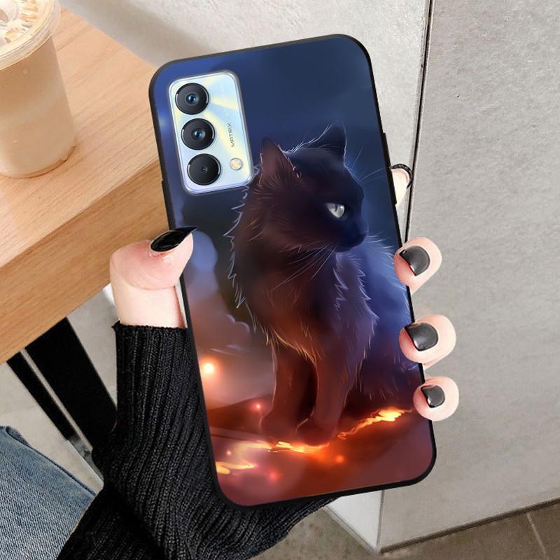 For Realme GT Master Edition Case 6.43Inch Cool Painted Case For OPPO Realme GT Master Edition Cover Silicone Back Bumper