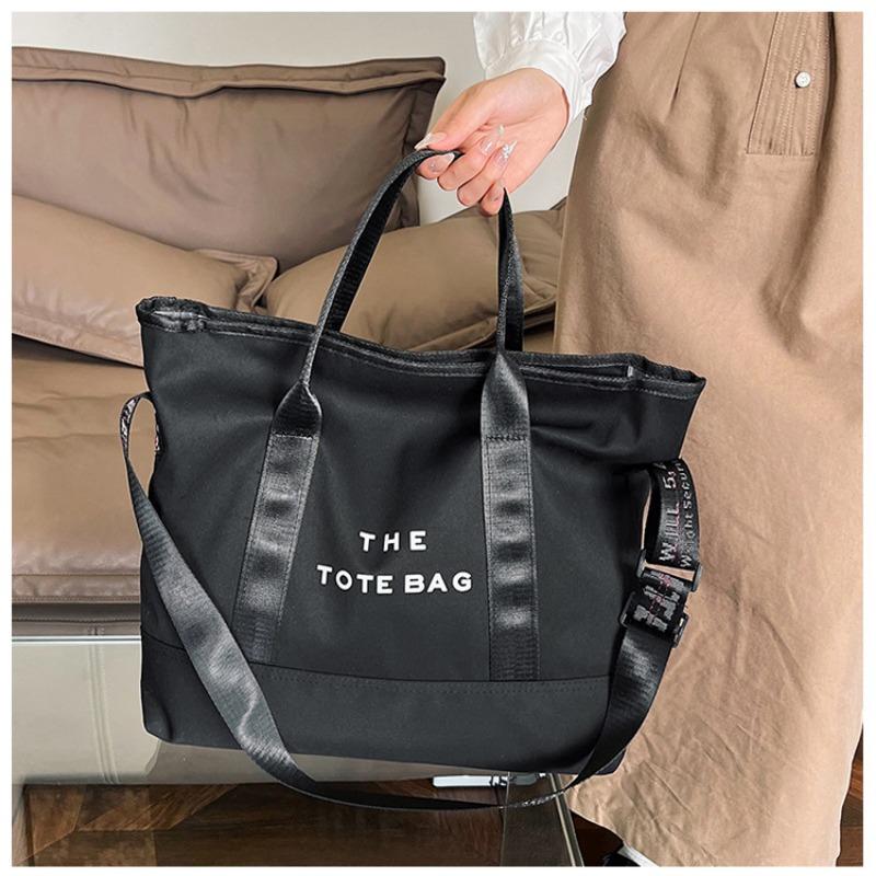 Canvas Bag Shoulder Bag Women's Bag Tote Bag New Handbag Fashionable and Simple Large-capacity Messenger Bag