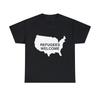 Refugees Welcome USA Grafik-T-Shirt, S-5XL