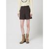 Belted Wool Blend Shorts C253msa022c