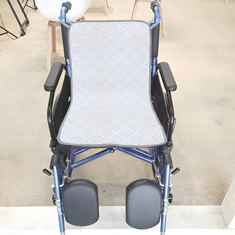 Water Absorbent Wheelchair Seat Cushion Anti-Slip Washable Chair Protector Leakproof Comfortable Wheelchair Incontinence Pad