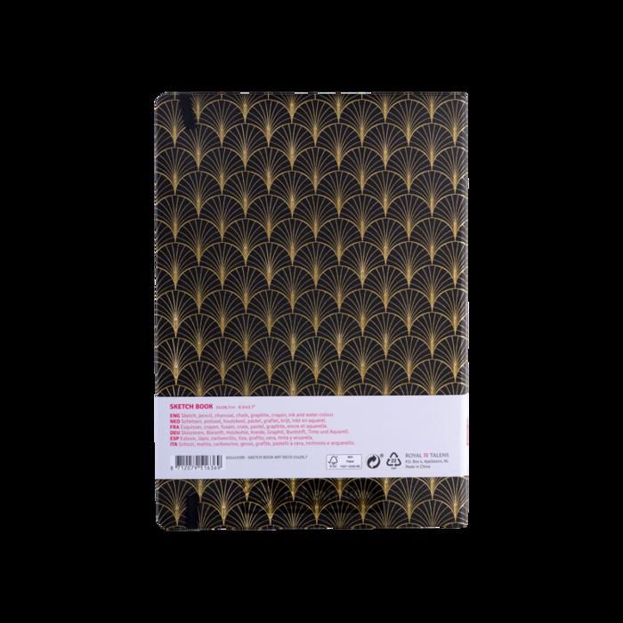 Carnet A4 - ARTCREATION - 80 pages - Couverture Art Déco - Pour artistes et dessinateurs - Mixte