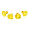 10Pcs 6mm Screw Nuts Multicolored Replacement Parts Expansion Buckle Aluminum Alloy Decorative Buckle