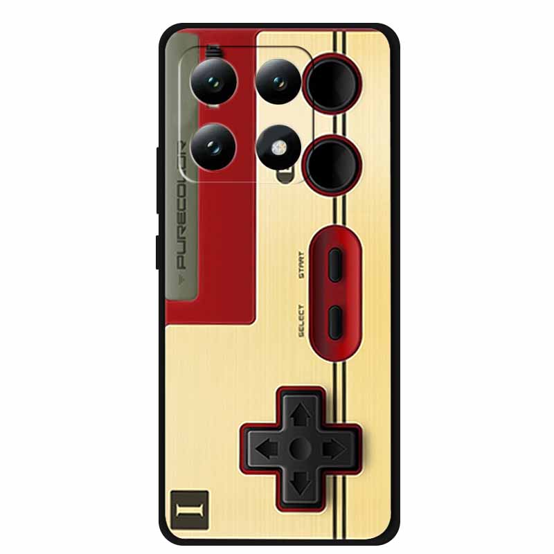 For Xiaomi 15T 5G Case Colorful Flowers Soft Silicone TPU Back Case For Xiaomi 15T Pro 5G Capa Boho Colorida Anti-Scratch Cover