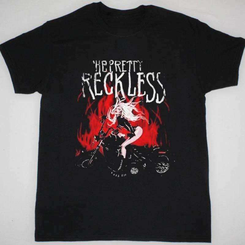 Taylor Momsen The Pretty Reckless Ride On Short Sleeve Black All Size Shirt AE45 3XL
