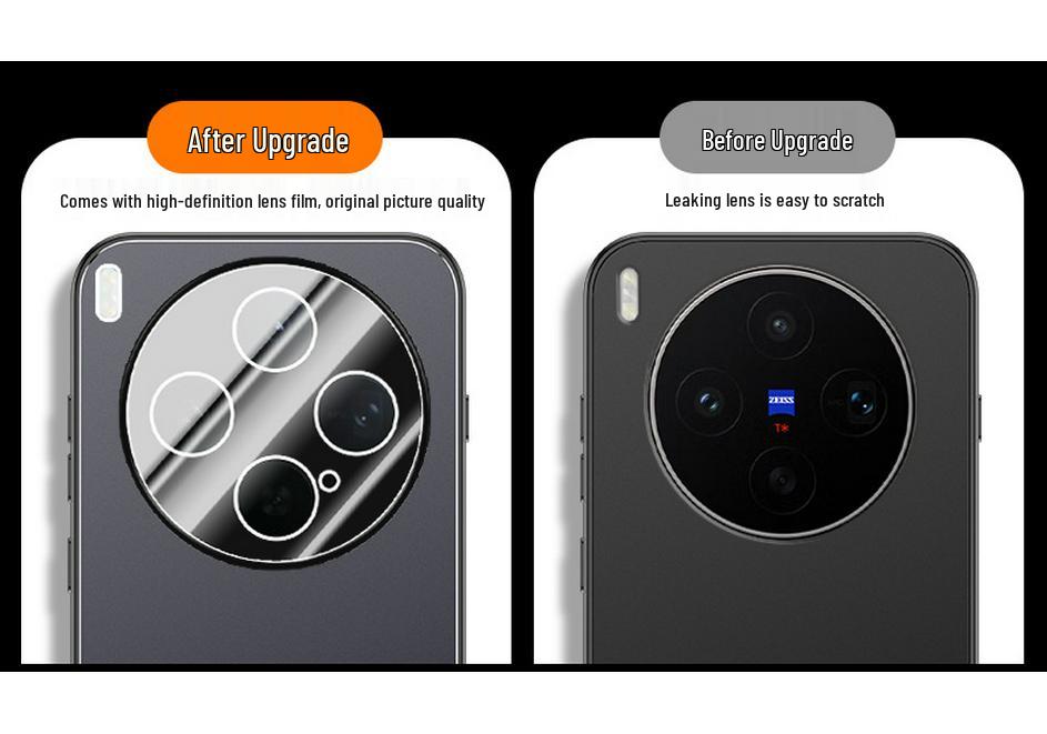 VIVO X300s Frosted Metal Phone Case with Built-in Lens for X200/S/Pro/Ultra/X100/X90