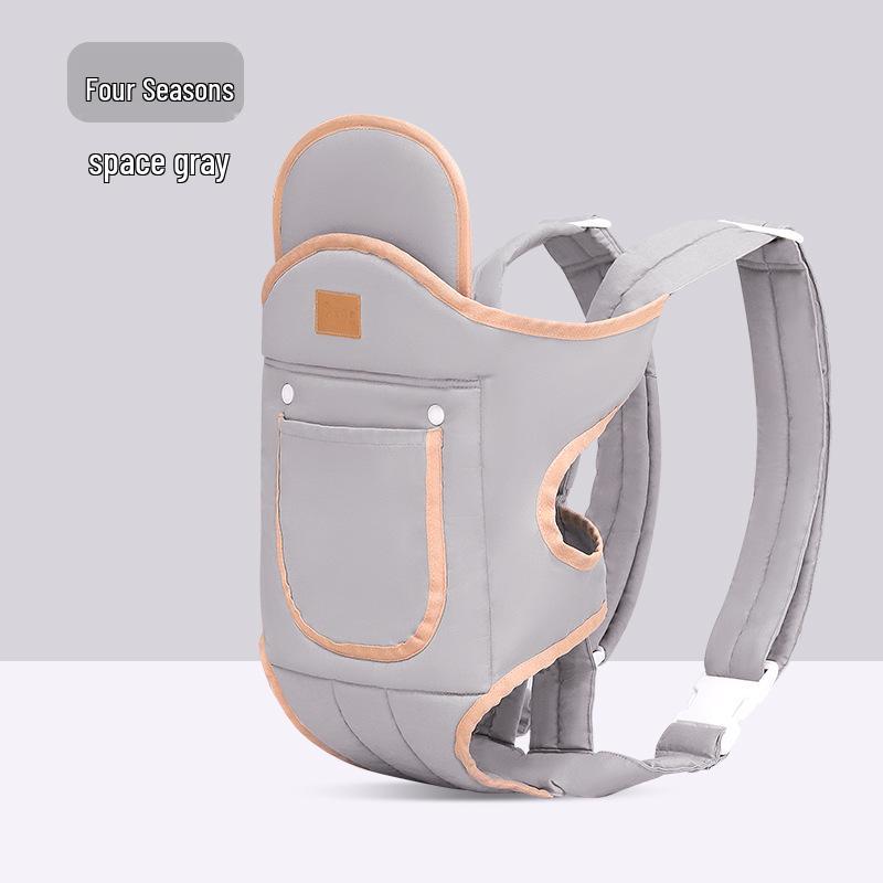 

Многофункциональная легкая переноска для младенцев - Двойного использования, спереди и сзади, Подходит для лета, Эргономичный дизайн