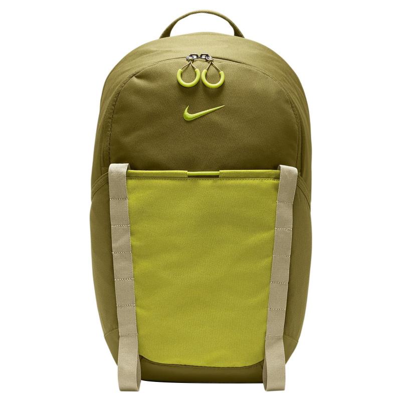 Nike Fabric Backpack Regular Unisex Olive Green Casual DJ9678-368