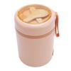 Electric Lunch Box Food Warmer 304 Stainless Steel 60C Constant Temp Lkproof 600ml USB Insulated Food Jar with Spoon for