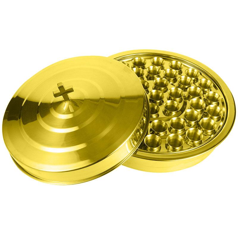 Professional Grades 304 Nonrust Steel 39 Hole Serving Tray With Stackable Feature Great For Restaurants And Outdoor Event