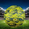 Club America Print Size 5 Soccer Ball, PU Wear Resistant Football for Match Training and Daily Practice, Birthday Gift for Soccer Fans
