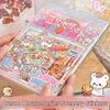 Cartoon 3D Stickers Scene Set DIY Cottage Scene Decorative Decals  Girl