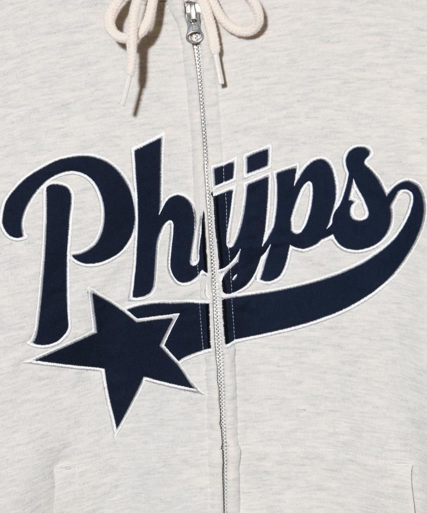 Physical Department Startail Zip-Up Hoodie_Oatmeal