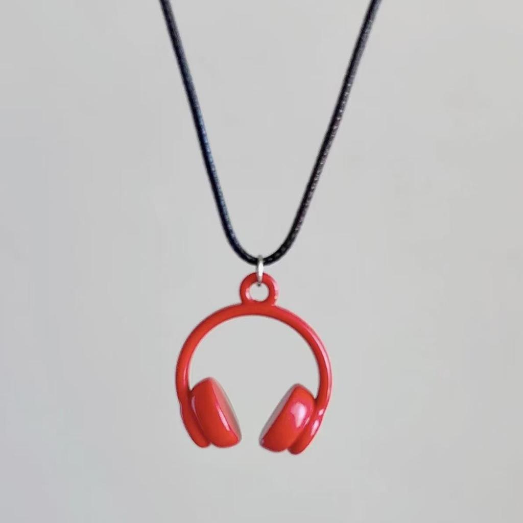 Chic Versatile Mini Earphone Necklace: 2026 High-End Fashion Pendant for Women