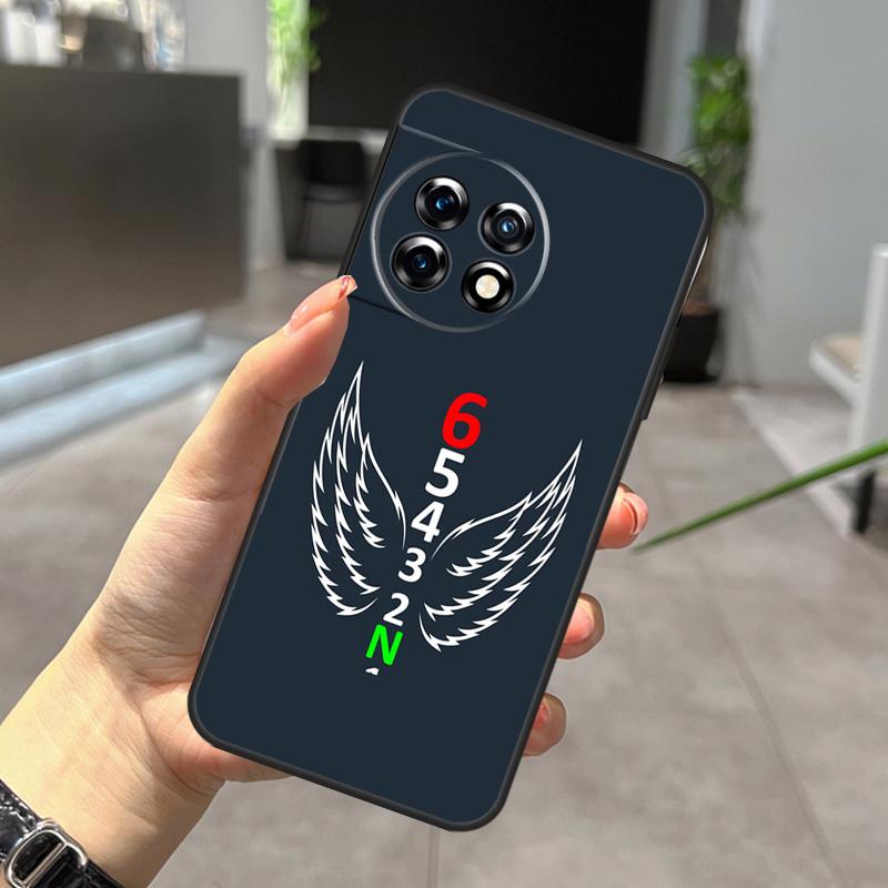 Motorcycle Heartbeat Case For OnePlus Nord N20 N30 CE 5 3 4 Lite OnePlus 15 13 12 11 10 Pro 10T 13T 13R 15R Cover