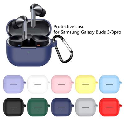 For Samsung Galaxy Buds 3 Pro/3 Headphone Silicone Case Drop-proof Dust-proof Headphone Case Sleeve Cover