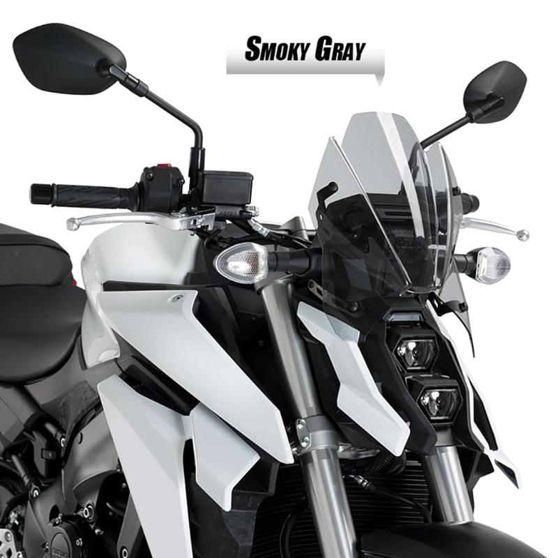 Fit for S950 Motorcycle Visor Windshield Windscreen Spoiler Air Deflector Screen Optimal Clear View Adjustable Universal