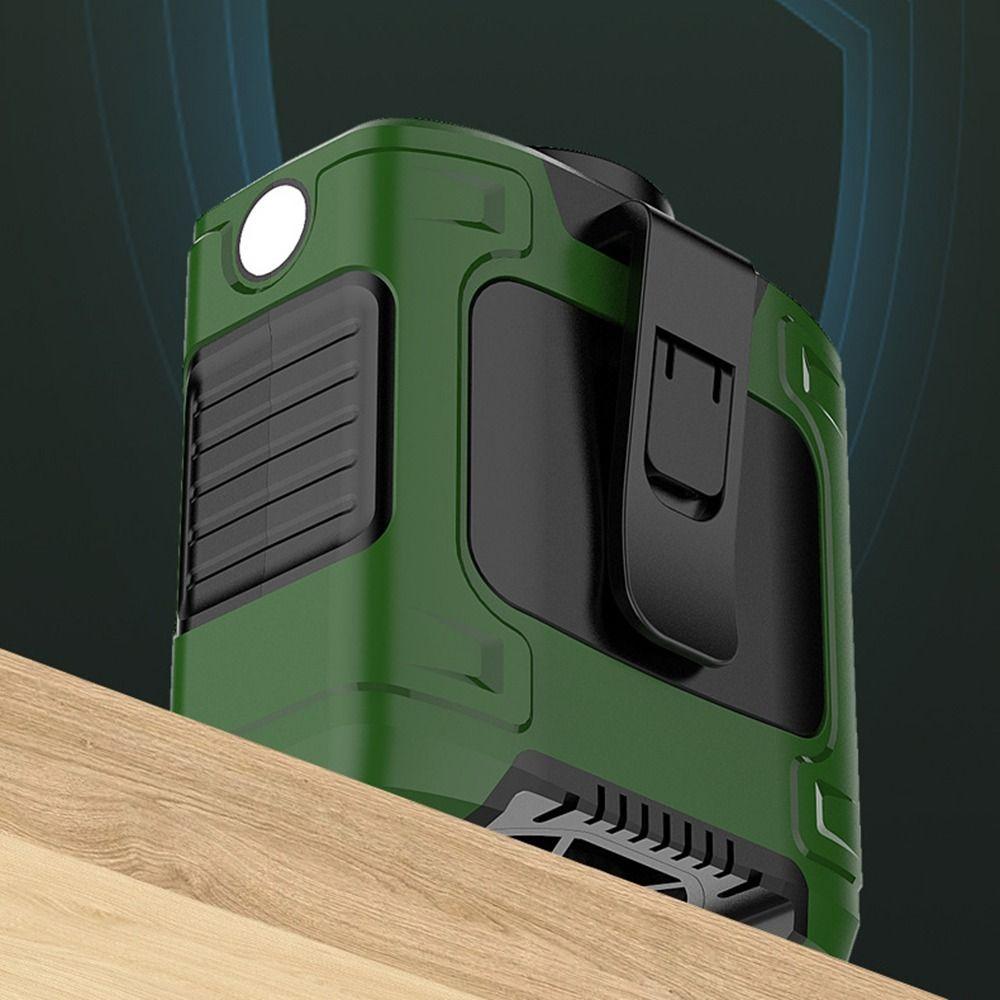 10000mah Portable Waist Fan 3 Speeds Waist Hanging Fan Outdoor Fan with Flashlight  Hiking