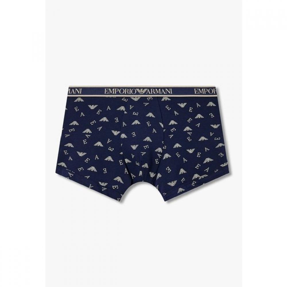 Emporio Armani Men S Eagle Logo Pattern Cotton drawerS  0816112082 S(95)