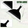 Garden Farm Cleaning Shovel Scraper Weed Cleaning Shovel Manganese Steel Heavy Duty Flat Shovel Outdoor Farm Tools