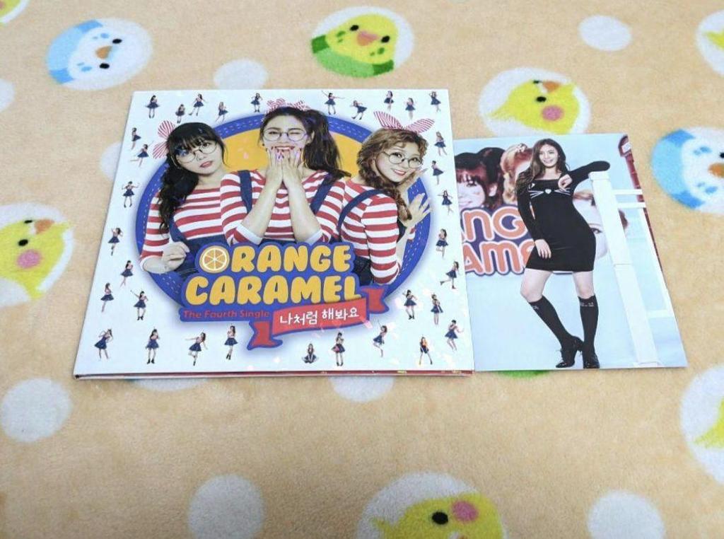 [USED] ORANGE CARAMEL "Try Like Me" Korean Edition CD with Postcard