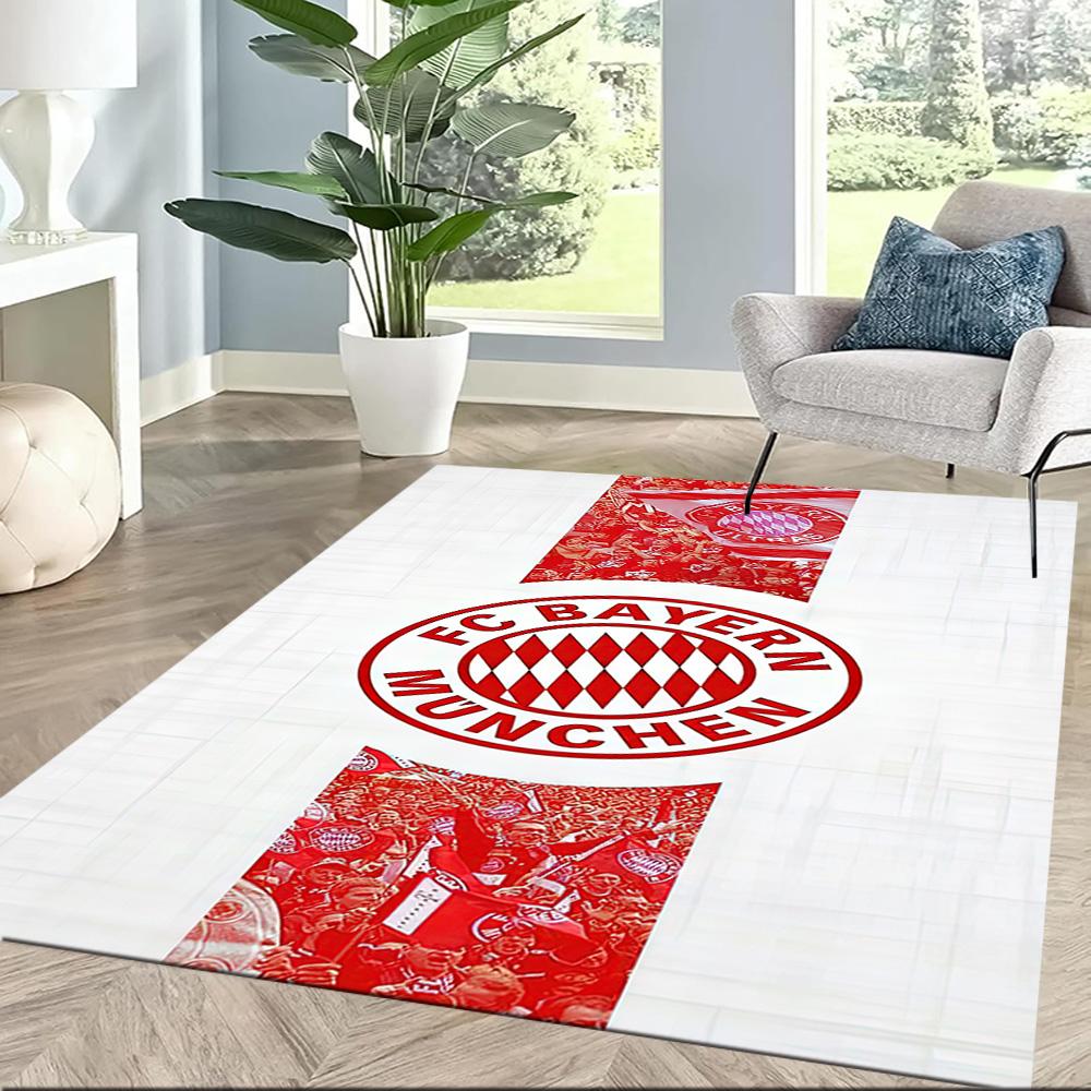 I tappeti quadrati con bandiera del Bayern Monaco sono un'ottima scelta per soggiorni, camere da letto, decorazioni per la casa e come regali