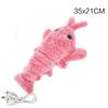Jouet électrique pour chat sauteur, Simulation de mouvement de crevette, homard, jouets électroniques en peluche pour chien, chat, jouet Animal en peluche pour enfants