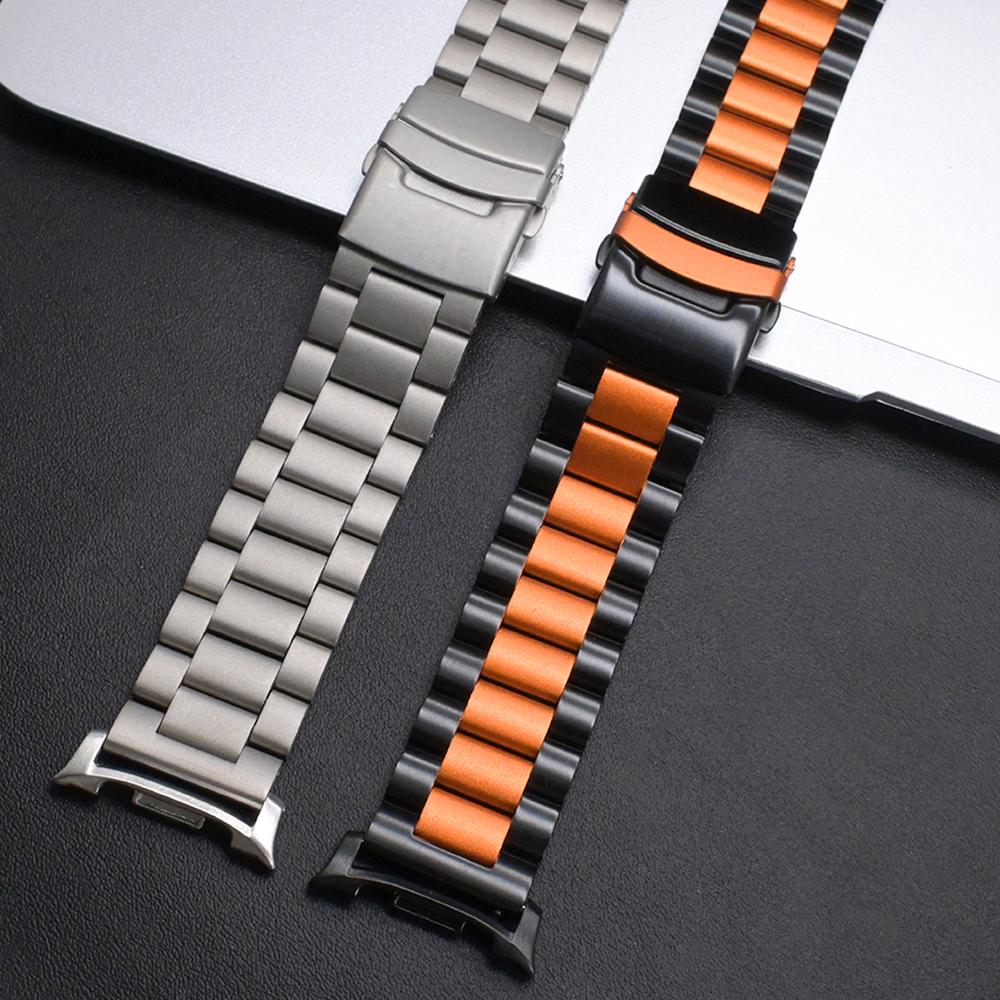 Metal Watchband for Samsung Galaxy Watch 8/8Classic 46mm 40mm 44mm No Gaps Titanium Strap For GALAXY WATCH ULTRA 2025 47MM Band