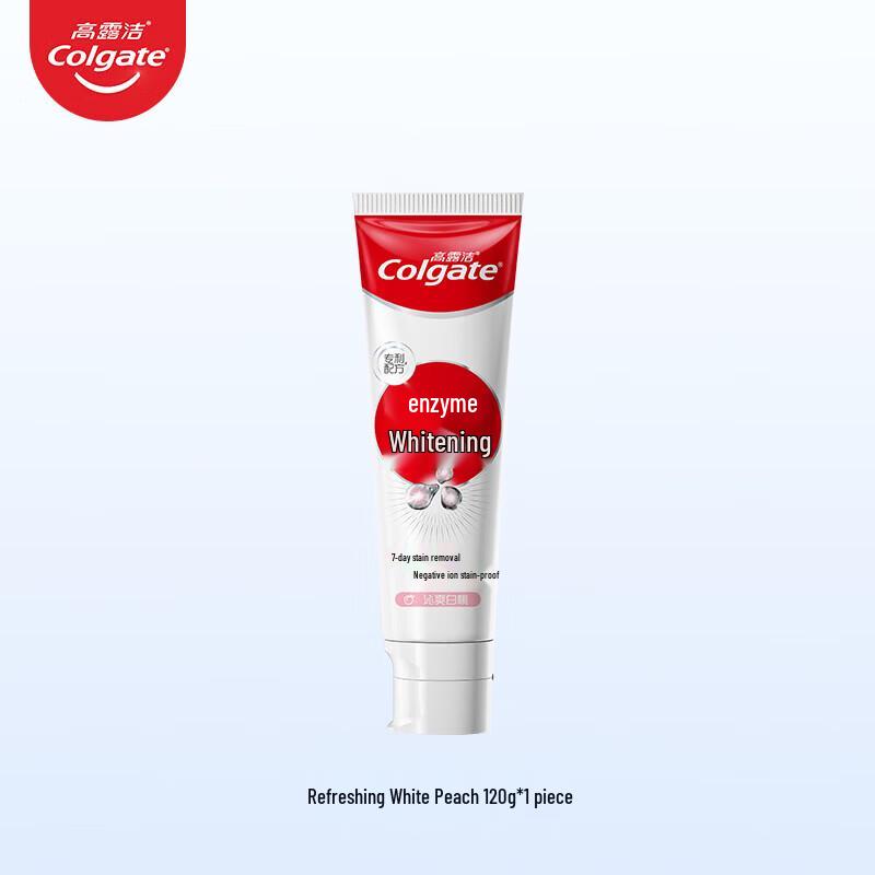Colgate Whitening Toothpaste with Peach Flavor