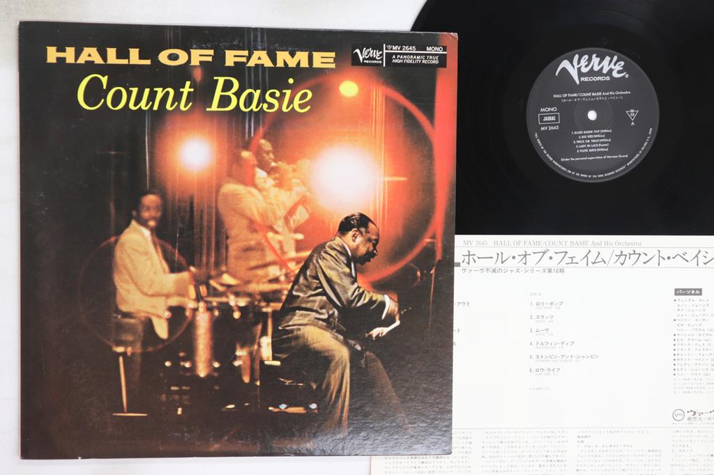 LP Record COUNT BASIE - Hall Of Fame MV2645 VERVE 1979 Japan Jazz Used