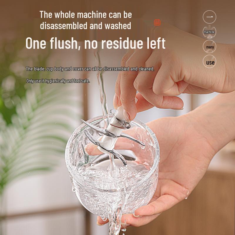 Rechargeable Electric Mini Garlic Press & Chopper