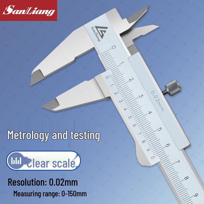 Sanliang High-Precision Stainless Steel Vernier Caliper