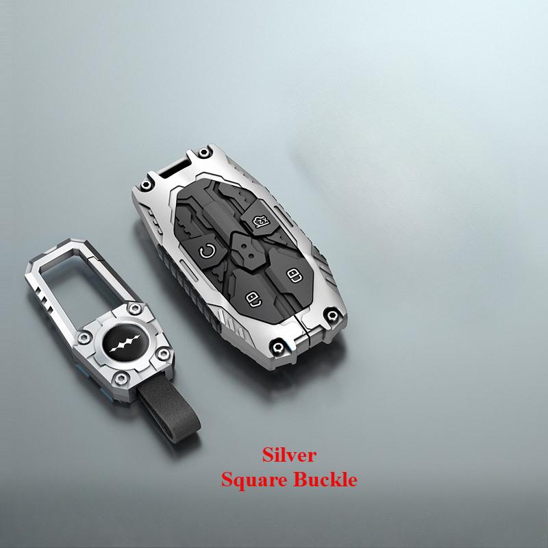 

BYD Formula Leopard 8 5 Special Key Holder All Inclusive Key Protection Cover Silver Square