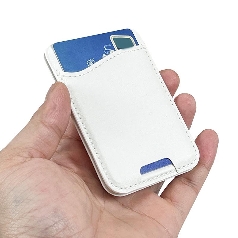 Selbstklebender Kartenhalter PU-Leder Handyhülle mit Geldbörse Ständer Kreditkartenfach für Ip Galaxy Universelles Telefon