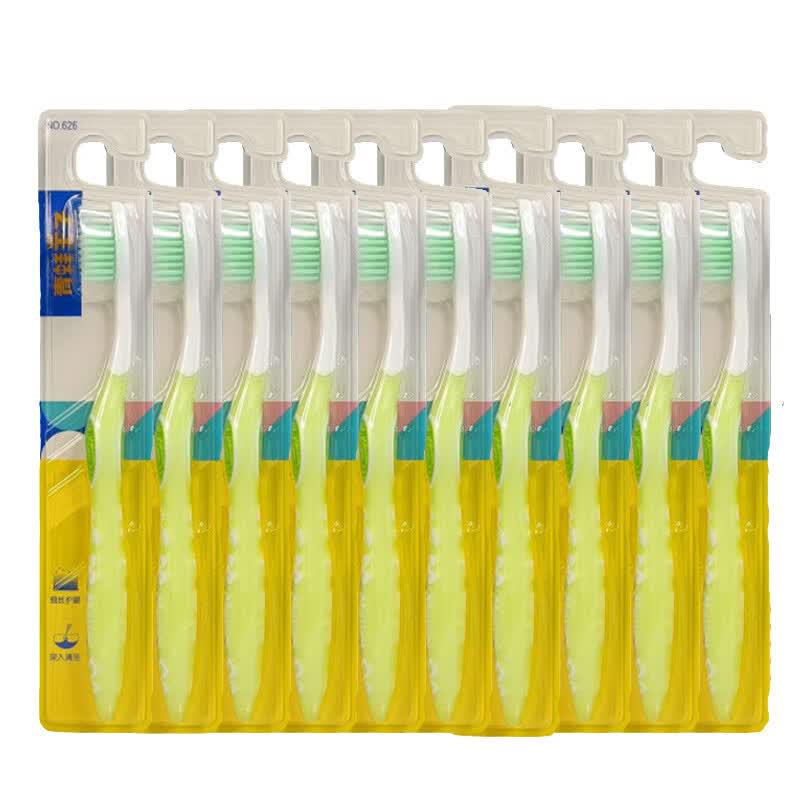 Frog Prince 626 Series Soft Bristle Toothbrush 10-Pack