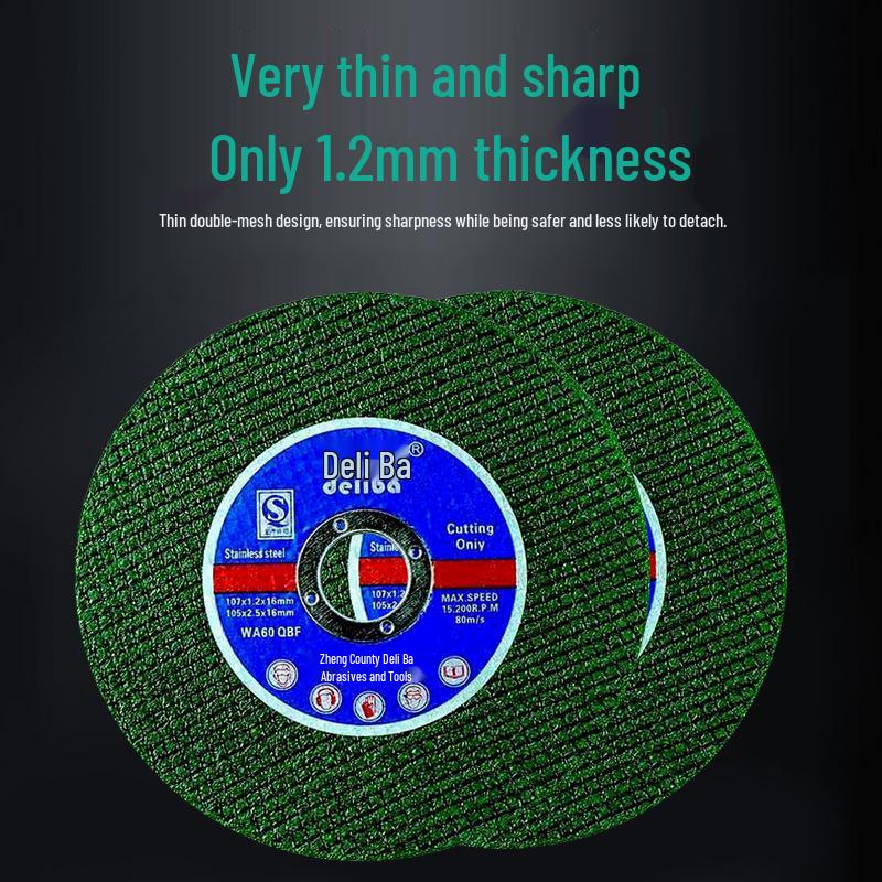 4-Inch Angle Grinder Cutting Disc for Metal & Stainless Steel Polishing