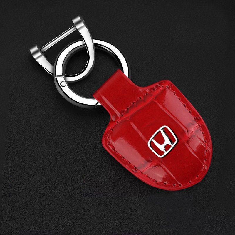 3D Metal Car Keychain 2025 New Shield Shape Keyring For Honda Civic Fit Jazz Accord Pilot CRV Odyssey Passport City Shuttle HRV XD9