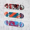 2 Pairs Skateboard Display Rack Acrylic Wall Stand Fixed Holder Skateboards Storage Holder
