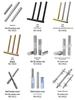 304 Stainless Steel Bi-Directional Hex Double-Ended Screw Bolt Rod, Left & Right-Hand Threaded, Sizes M3-M16
