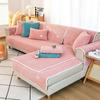Living Room Sofa Cover Plush Warm Universal Seat Cover Corduroy Plaid Sofa Cushion Thickened Non-Slip Cushion Simple Modern