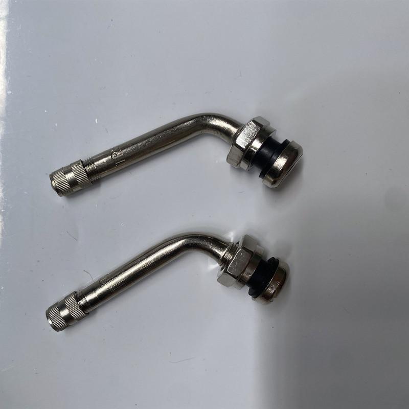TR554D  Truck Tire Valve Stems 9.7mm Valve Hole 10pcs 60 Degree Valve Stem Compatible with 22.5in 24.5in Aluminum Wheels