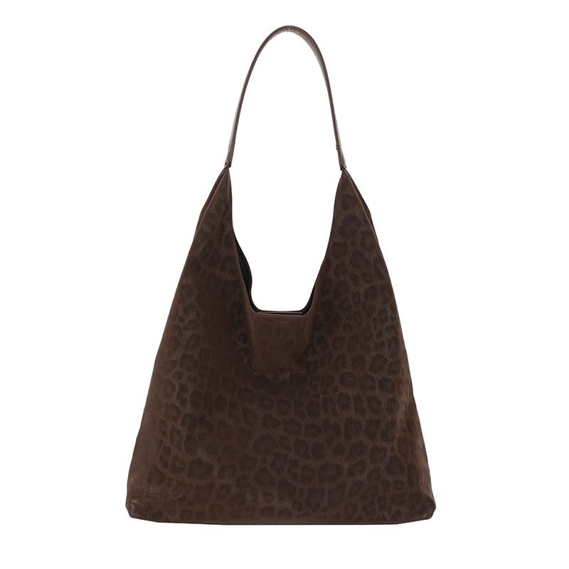 

Tote Bag, Simple Commuting Bag, Casual Shoulder Bag, Fashionable Underarm Bag кофейный