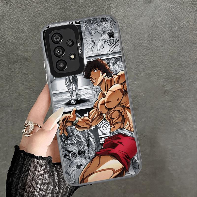 Baki the Grappler Anime Soft Phone Case for Samsung A17 A16 A15 A14 A13 A57 A56 A55 A54 A53 A37 A36 A35 A34 A33 A26 A25 A24 A23