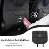 AAAYQ1 Car Seat Anti-Kick Pad Seatback Storage Protector Cover Accessories For Opel Astra Insignia Corsa Zafira Meriva Mokka Vivaro