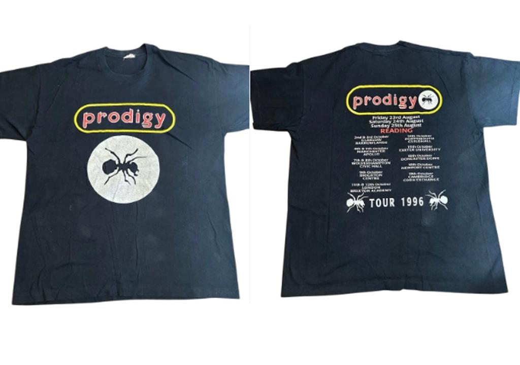 Reprint The Prodigy Tour 1996 Cotton All Size Shirt N05.263