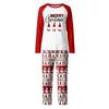 Family Matching Print Sets Pajamas Loungewear Outfits Family Matching Long Sleeve Tops+Pants Set
