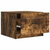 Coffee Table Smoked Oak 49 x 50 x 37 cm Particleboard